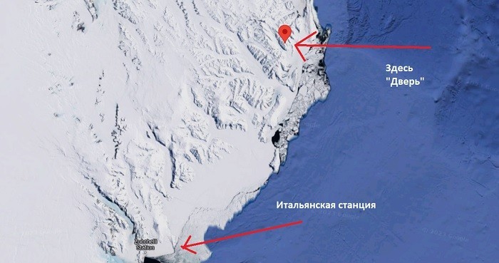 ? На карте Антарктиды найдена «потайная дверь в подземный бункер Гитлера» | Теории заговоров | Паранормальные новости | 21 Августа 2023 